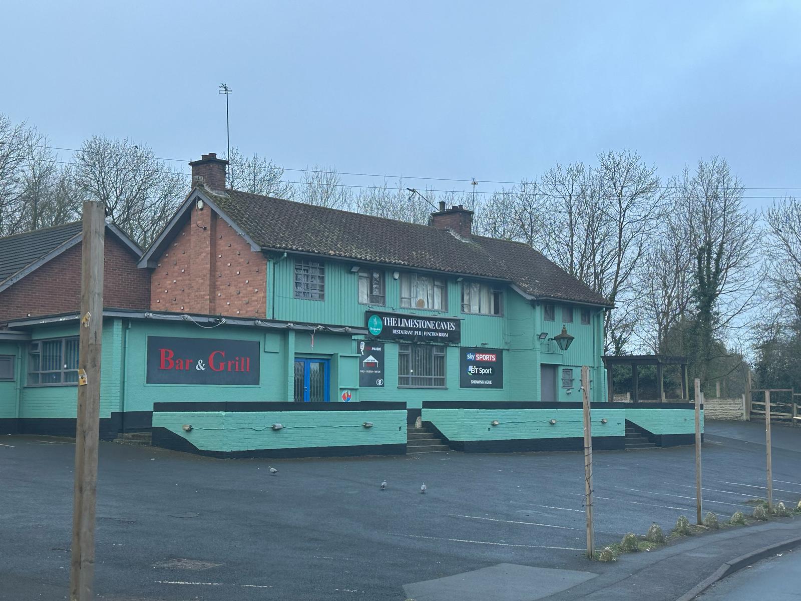 The Limestone Caves Restaurant Front